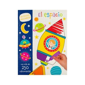 MIS PRIMERAS CALCOMANIAS: EL ESPACIO