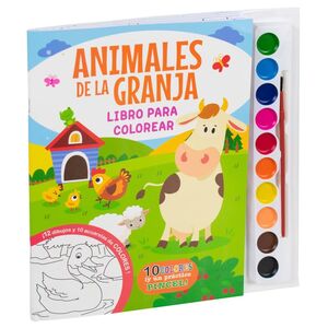 LIBRO PARA COLOREAR ANIMALES DE LA GRANJA