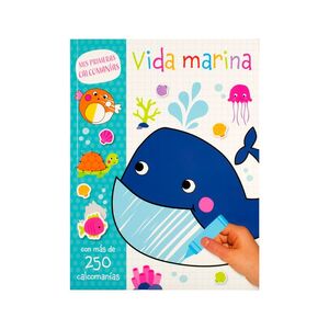 MIS PRIMERAS CALCOMANIAS: VIDA MARINA