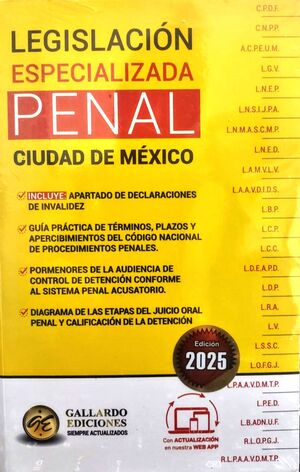 LEGISLACIÓN  PENAL DE LA CIUDAD DE MÉXICO 2024