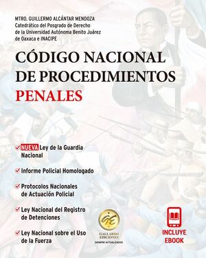 CÓDIGO NACIONAL DE PROCEDIMIENTOS PENALES BOLSILLO 2026