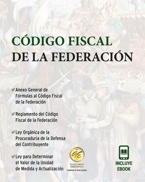 CÓDIGO FISCAL DE LA FEDERACIÓN 2026 BOLSILLO