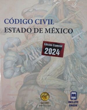 CÓDIGO CIVIL DEL ESTADO DE MÉXICO 2024 BOLSILLO + EBOOK