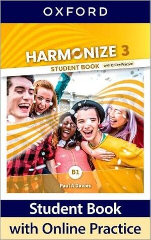 HARMONIZE 3 STUDENT BOOK WITH ONLINE PRACTICE