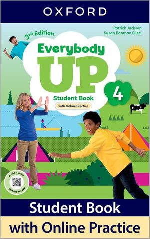 EVERYBODY UP 4 STUDENT BOOK WITH ONLINE PRACTICE PACK
