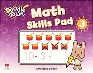 DOODLE TOWN 3 MATH SKILLS PAD