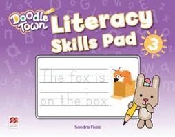 DOODLETOWN 3 LITERACY SKILL PAD 3