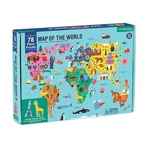 ROMPECABEZAS MAP OF THE WORLD 78 PIEZAS
