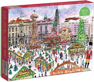 ROMPECABEZAS MICHAEL STORRINGS CHRISTMAS MARKET IN DRESDEN 1000 PIEZAS