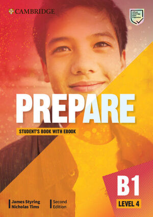 PREPARE 4 STUDENTS BOOK WITH EBOOK