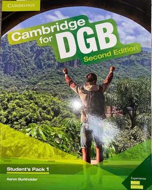 CAMBRIDGE FOR DGB 1 STUDENTS PACK WITH DIGITAL PACK