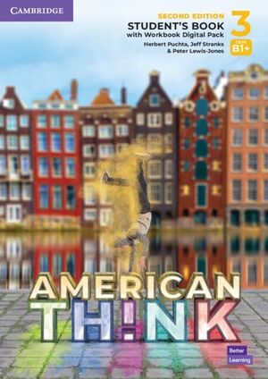 AMERICAN THINK 3  STUDENTS BOOK WITH WORKBOOK DIGITAL PACK