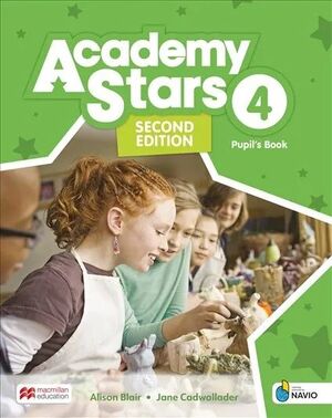 ACADEMY STARS 4 PUPILS BOOK WITH NAVIO APP AND DIGITAL PUPILS BOOK