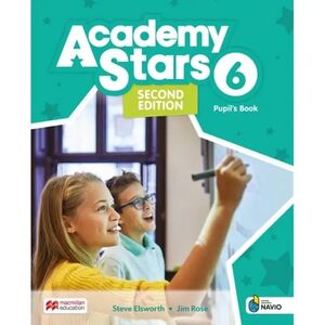 ACADEMY STARS 6 PUPILS BOOK WITH NAVIO APP AND DIGITAL PUPILS BOOK