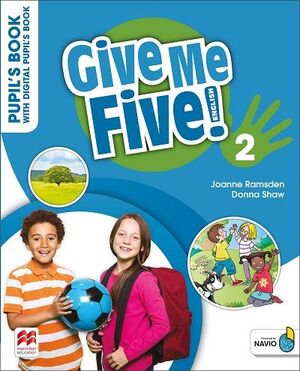 GIVE ME FIVE 2 PUPILS BOOK + DSB + APP