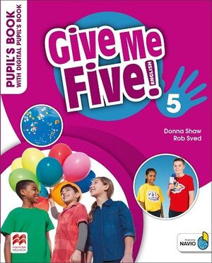 GIVE ME FIVE 5 PUPILS BOOK + DPB + APP