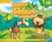 SUPER SAFARI 2 PUPILS BOOK WITH DVD-ROM