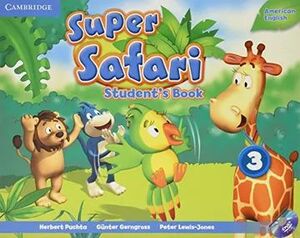 AMERICAN ENGLISH SUPER SAFARI 3 STUDENTS BOOK WITH DVD ROM