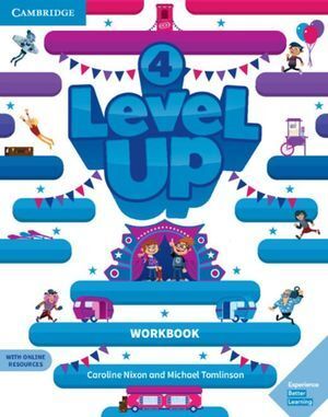 LEVEL UP 4 WORKBOOK WITH ONLINE RESOURCES AND MY HOME BOOKLET