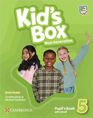 KIDS BOX NEW GENERATION 5 PUPILS BOOK WITH EBOOK
