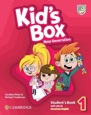AMERICAN ENGLISH KIDS BOX NEW GENERATION 1 STUDENTS BOOK WITH EBOOK