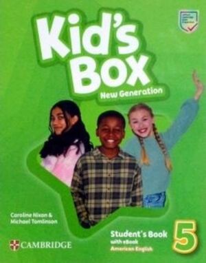 AMERICAN ENGLISH KIDS BOX NEW GENERATION 5 STUDENTS BOOK WITH EBOOK