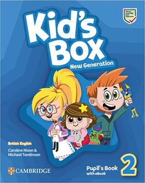 KIDS BOX NEW GENERATION 2 PUPILS BOOK WITH EBOOK