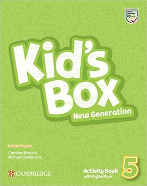 KIDS BOX NEW GENERATION 5 ACTIVITY BOOK WITH DIGITAL PACK