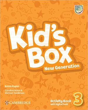 KIDS BOX NEW GENERATION 3 ACTIVITY BOOK WITH DIGITAL PACK
