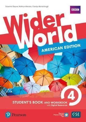 WIDER WORLD 4 AME STUDENTS AND WORKBOOK AND EBOOK