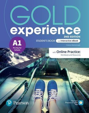 GOLD EXPERIENCE A1 STUDENTS BOOK & INTERACTIVE EBOOK WITH ONLINE PRACTICE DIGITAL RESOURCES & APP