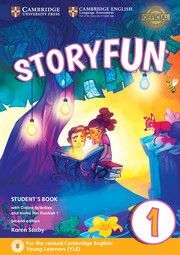 STORYFUN FOR STARTERS 1 STUDENTS BOOK WITH ONLINE ACTIVITIES AND HOME FUN BOOKLET