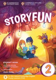 STORYFUN FOR STARTERS 2 STUDENTS BOOK WITH ONLINE ACTIVITIES AND HOME FUN BOOKLET