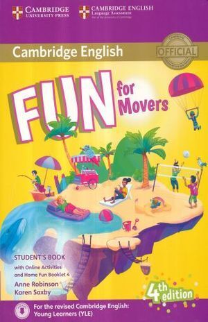 FUN FOR MOVERS STUDENTS BOOK WITH HOME FUN BOOKLET AND ONLINE ACTIVITIES