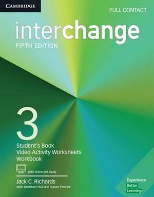 INTERCHANGE 3 FULL CONTACT WITH ONLINE SELF STUDY