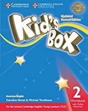 AMERICAN ENGLISH KIDS BOX 2 WORKBOOK WITH ONLINE RESOURCES EXAM UPDATE