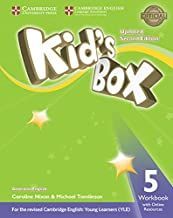 AMERICAN ENGLISH KIDS BOX 5 WORKBOOK WITH ONLINE RESOURCES EXAM UPDATE