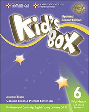 AMERICAN ENGLISH KIDS BOX 6 WORKBOOK WITH ONLINE RESOURCES EXAM UPDATE