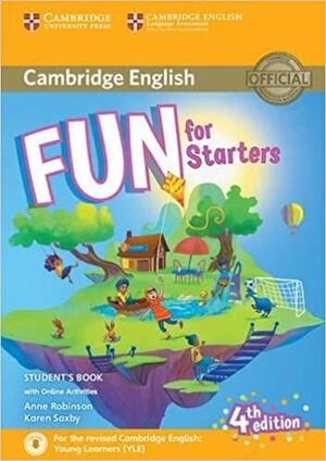 FUN FOR STARTERS STUDENTS BOOK WITH ONLINE ACTIVITIES AND AUDIO