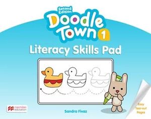 DOODLE TOWN 1 2ED LITERACY SKILLS PAD