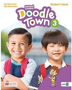 DOODLE TOWN 3 2ED STUDENT BOOK + NAVIO APP