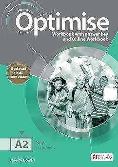 OPTIMISE A2 WORKBOOK WITH KEY AND ONLINE WORKBOOK