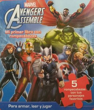 MI PRIMER LIBRO CON ROMPECABEZAS AVENGERS