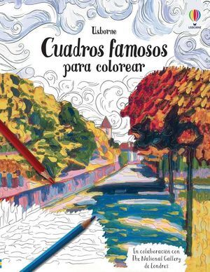 CUADROS FAMOSOS COLOREAR