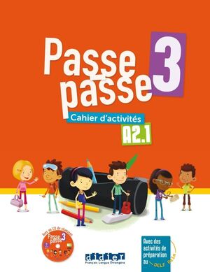 PASSE-PASSE 3 CAHIER D'ACTIVITÉS + CD MP3