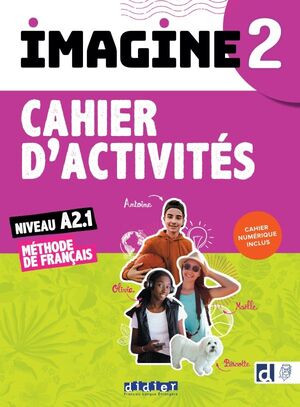 IMAGINE 2 CAHIER + CODE NUMÉRIQUE CUADERNO + CODIGO DIGITAL