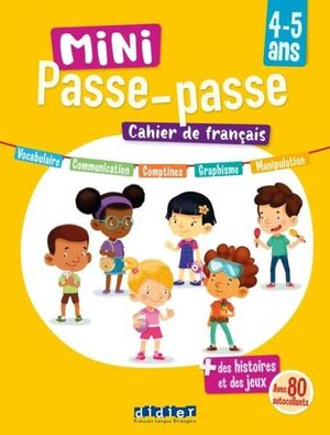 MINI PASSE-PASSE 4-5 CAHIER DE FRANÇAIS