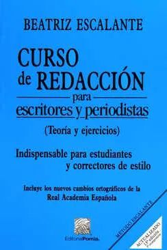 CURSO DE REDACCIÓN PARA ESCRITORES Y PERIODISTAS