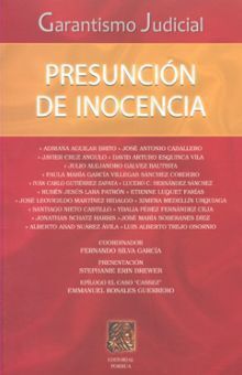 GARANTISMO JUDICIAL: PRESUNCIÓN DE INOCENCIA