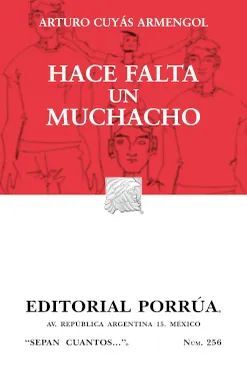 HACE FALTA UN MUCHACHO
